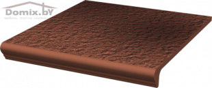Клинкерная плитка Ceramika Paradyz Cloud Rosa Duro (33x33) ступень угловая с капиносом